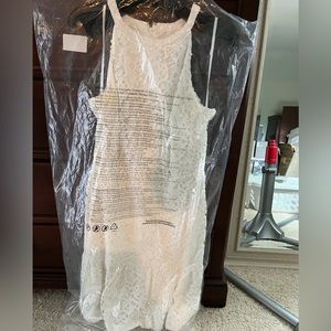 Like-new, Ralph Lauren white cocktail dress